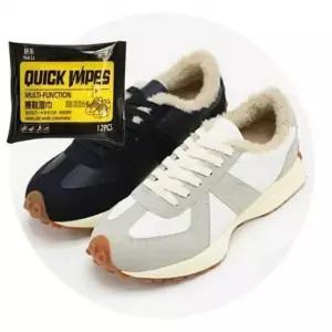 털 운동화 신발 단화 겨울 신발 방한화 공용 2색 신발 세정티슈 세트