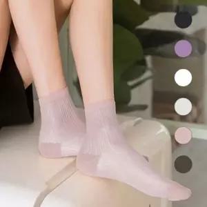 시스루 발목 양말 압박 여름 패션 스타킹 포인트 글리터