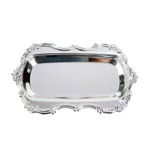 결혼 사진작가를 위한 큐럭스 스몰 빈티지 장신구 트레이 주얼리 향수 정리 세부 소품식 앤티크 장식 실버