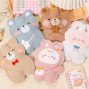 큰손 뽀글이캐릭터물주머니 보온 핫팩 캠핑 찜질팩 겨울 온열 온찜질팩 온수팩 온수주머니