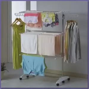 이동식 이동식6단건조대 860mm빨래대 고급접이식빨래 (WFKC3CS)