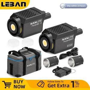 Nanlite Forza 60 II / 바이컬러 LED 조명 FM 보웬스 마운트 어댑터 및 필름 방송 비디오 제작용 표준 반사