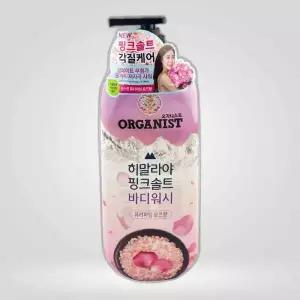 온더바디 오가니스트 핑크솔트 바디워시 로즈향 목욕비누 865ml 바디클렌져 샤워젤