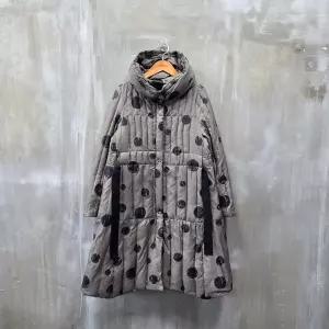 이상봉에디션 도트 구스다운 코트/여성(S)/JP1348/새상품수준