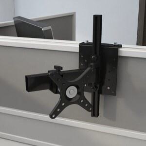 거치대 브라켓 파티션 벽걸이 벽걸이tv 셋톱박스 삼각형 높이조절 10 책상 27인치 20