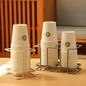 카페 종이컵 거치대 보관함 탕비실 홀더 디스 받침 일회용 팬서 컵꽂이 펜서