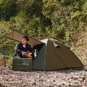 휴대용 텐트 백패킹 소형 미니 2명 메쉬 낚시 야외
