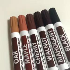 가구 스크레치 복원 마카펜 6색매꿈 칼라 자국 찍힘 터치 마카 흠집제거 보수용 흠집보