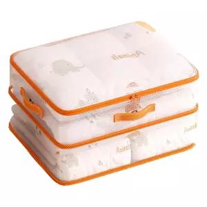 핏픽 이불정리 파우치2p 압축백 대용량 이사 수납포켓치 보관함 가방 수납함 소품함 박스 바구니 의류 옷함