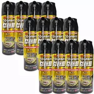 [컴배트]헨켈 컴배트 바퀴벌레 해충퇴치 맥스 에어졸 500ml 12개