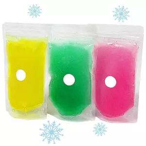 칼라아이스쿨팩 시온스티커형폴리아크릴레이트 팩실험 원리학습교구 과학놀이키트 재밌는 세트장난감