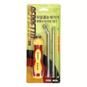 삼각드라이버툴셋 타일줄눈제거기 양용세트 25880나사드라이버 분해드라이