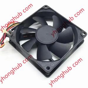 Y.S TECH 3 와이어 서버 냉각 선풍기 FD128020LB DC 12V 0.10A 80x80x20mm