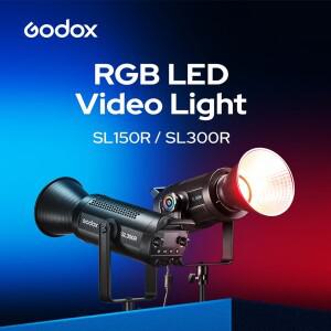 Godox SL150R RGB LED 비디오 조명 2500K-10000K CRI 95+ 크리에이티브 보웬스 마운트 필 라이트 (사진 스