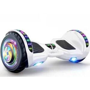 호버보드 10인치 전동휠 입문용 왕발통 전기 듀얼컨트롤 투휠 화이트 7인치 밸런스