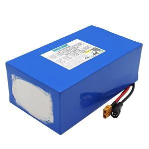 24V 50ah 21700 7S10P 리튬 배터리 팩 내장 BMS 모터 고전력 충전식 면세