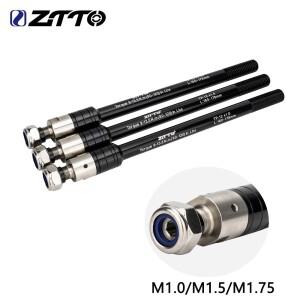 호환 ZTTO 자전거 트레일러 쓰루 액슬 카고 키즈 M12 P1.0/1.5/1.75mm MTB 로드 전기 히치