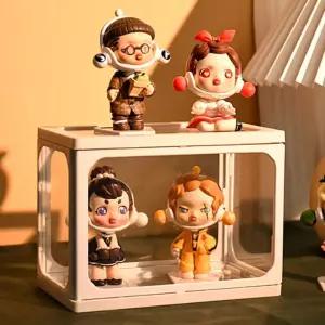 작은 피규어 유리 소품 장식장 보관함 소형 피규어정리함 투명케이스