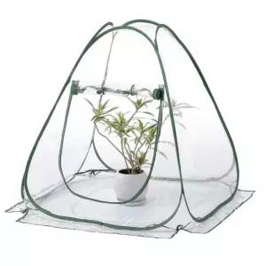 키밍 원터치 베란다 미니온실 비닐하우스 소형 조립식대형 텃밭 다육이 난초 화방 가정용 간이 원예용품 부