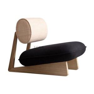 식 좌식 등받이 로우 허리디스크 다도 낮은체어 찻집 한옥 거실인테리어 침대 라탄