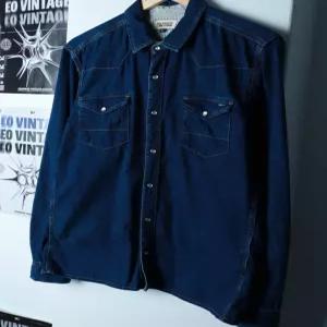 (M-L)타미힐피거 셔츠 남방 데님 청 아메카지29