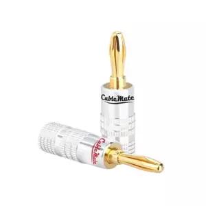 젠더list 바나나 플러그 나사 조임식 고급형 20P 1SET 스피커케이블잭 스피커 음향