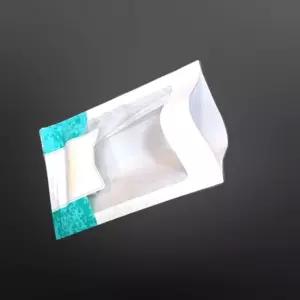 웨이브 투명창 포장봉투 지퍼식 21X30cm 100매비닐 선물 견과 파우치