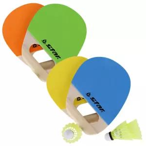 스타 핸들러세트 NXR200 라켓 셔틀콕 가방 패드민턴 민턴 실내배드턴 어린이턴 놀이 뉴스포츠 학교체육 용