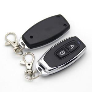 게이트 차고 문짝 컨트롤러 알람 키 학습 코드 1527 433 MHz RF 리모컨 DIY 배터리