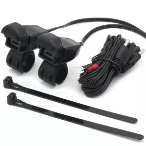 오토바이 휴대폰 고속 충전기 방수 C84 C타입 x2핸드폰 USB 스쿠터 이크