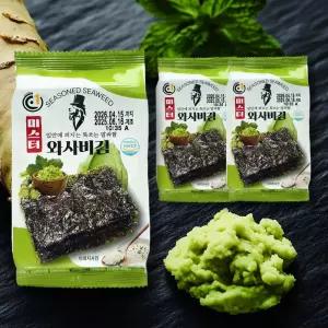 알싸한 와사비와 고소함이 가득 비김 미스터 16봉X2개안주용김 김선물 와사