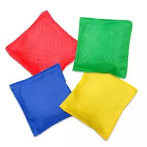 CJ 컬러 빈백 12개입 1세트체육시간준비물 교구 칼라 스포츠 놀이 놀이용