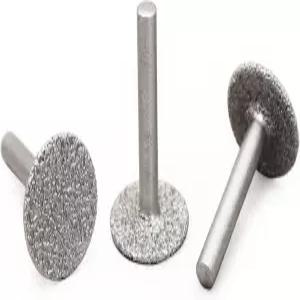 SHDIATOL 3피스 25mm 다이아몬드 휠 절단용 /모양 타일 대리석 벽돌 화강암 콘크리트 6mm1 /4 생크 46 그릿