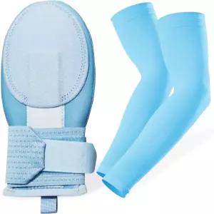 야구용 피카레스 슬라이딩 미트 유소년 야구 훈련 및 경기용 보호 장갑 팔 보호대 포함