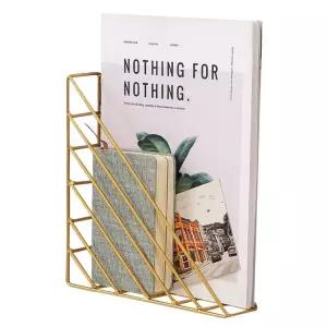 책꽂이 거치대 매거진랙 철제 신문 잡지 벽걸이 책장수납함