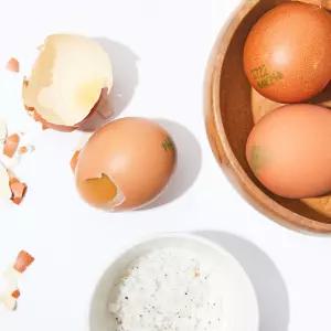 맥반석 구운계란 대란 / 120구 + 소금 4봉