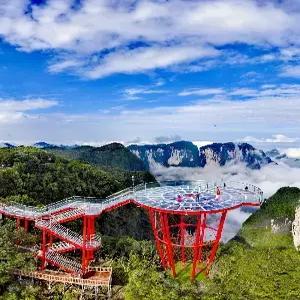 장가계/원가계 6일#고속열차 왕복 #칠성산+천문산케이블카 #대협곡유리다리+VR #귀곡+유리잔도 #전신마사지 #관광지중심 5성급호텔 #72기루#푸드트럭#리무진버스 #포토북