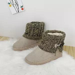 데일리 방한 슈즈 여자부츠 인기 털신발 방한화 신상 여자 패션 숏부츠