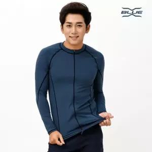 XBLUE 남자 긴팔 집업 래쉬가드 N11702 남자래쉬가드