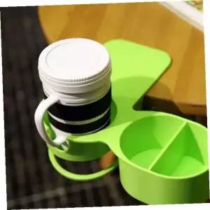 집게형컵홀더 집게형 테이블 컵홀더(그린) 사무실 커피홀더