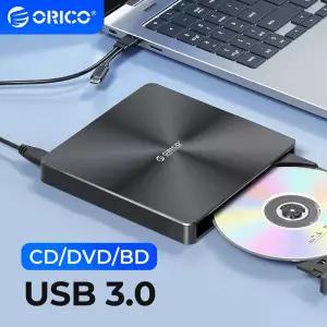 CD롬 플레이어 ORICO 외장 디스크 녹음기 리더 버너 5인치 CD RRW ROM DVD RAM DL BD 드 인 디스코 케이스