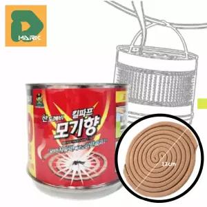 해충퇴치 모기향 50p 용품 연소기포함 방역 낚시 야외용품 차박 캔타입 퇴치 필수템 여름 벌레 캠핑 살충