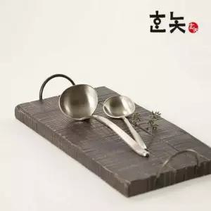 주방용 수제 유기 국자 소스용 신선로 숟가락