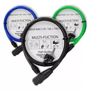 열쇠형자물쇠 자전거 락 전동킥보드 도난방지 잠금 WEC7512