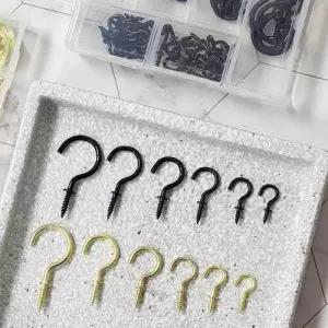 천장 후크 소품걸이 진열고리 스텐고리 월고리 나사 WEC9CA3