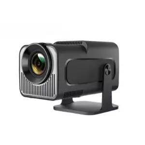 휴대용 미니 프로젝터 1080p 블랙 캠핑용 고화질 소형 스마트빔 야외 빔