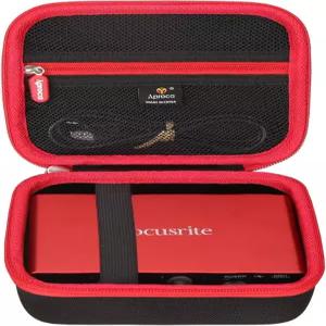 포커스라이트 스칼렛 솔로 3세대 USB 오디오 인터페이스와 호환되는 Aproca 케이스 액세서리용 휴대용 하드