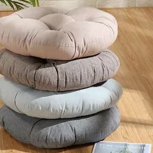 여름방석 린넨 두꺼운 방석 학생 사무실 의자 방석 방석 의자방석 학생방석