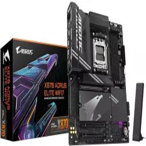 기가바이트 X870 AORUS 엘리트 WIFI7 AMD AM5 LGA 1718 마더보드 ATX DDR5 4X M.2 PCIe 5.0 USB4 2.5GbE