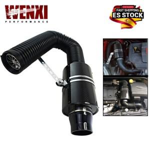 [호환품]선풍기 범용 레이싱 탄소 섬유 콜드 피드 유도 키트 공기 흡입구 필터 박스  없음